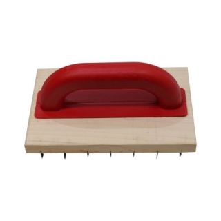 Škrabák 220x140mm omítek dřevo TOPTRADE