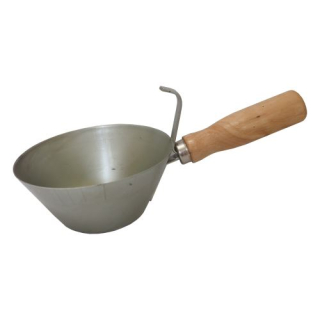 Fanka 150mm s rukojetí pozink TOPTRADE