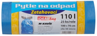 Pytle na odpad 110l 25ks  zatahovací