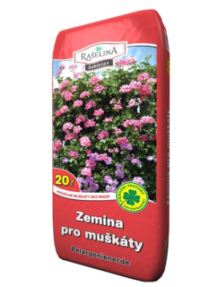 Zemina pro muškáty 10 l