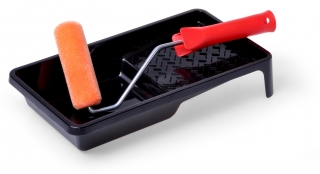 Váleček s držadlem a miskou PERLON 10cm Schuller 22410