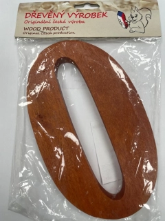 Číslo 0 velké rezaté – výška 180 mm