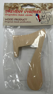 Číslo 7 střední přírodní – výška 100 mm