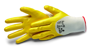 ALLSTAR montážní rukavice potažené nitrilem 8" / M Schuller 42576