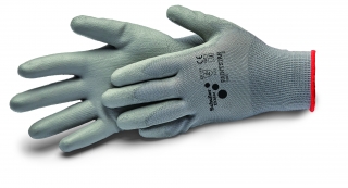 Rukavice nylon šedé č.10 XL Schuller 42663
