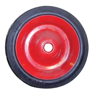 Kolo k rudlíku 180/15 mm plné, kovový disk, kluzný náboj