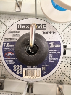 Flex 115x7 ocel Flexovit 1ks