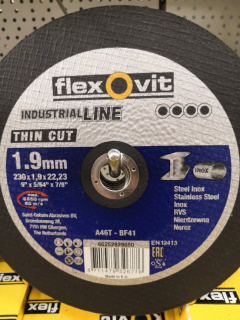 Flex 230x1.9 ocel Flexovit