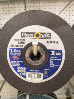 Flex 150x1.2 ocel Flexovit 1ks