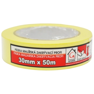 Páska malířská zakrývací BASIC 30 mm x 50 m MAKO 831330