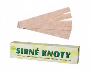 Sirné knoty 18x2cm 200g 40ks
