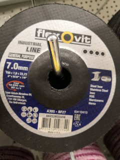 Flex 150x7 ocel Flexovit 1ks