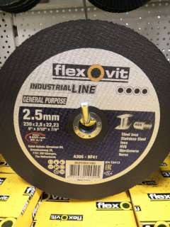 Flex 230x2.5 ocel Flexovit 1ks