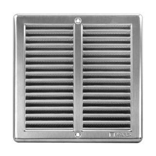 HACO Mřížka 200x200 větrací se síťovinou nerez 0707