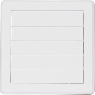 HACO Mřížka 200x200mm G/150 větrací gravitační bílá 0237