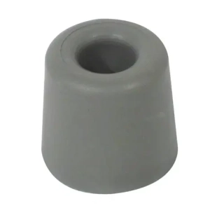 Zarážka dveřní 65x38mm šedá pryž