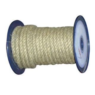 Lano přírodní stáčené 10mm s PP 1 m (100 m) metráž