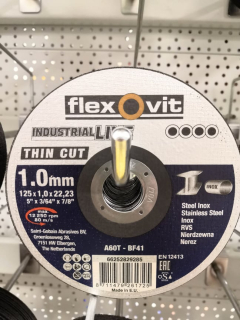 Flex 125x1 ocel Flexovit 1ks