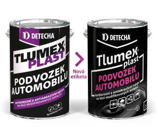 Tlumex Plast černý 2 kg