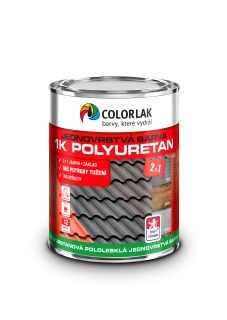 Colorlak 1K POLYURETAN U2210 RAL 7040 Šedá 0,6L
