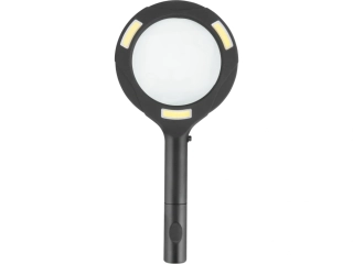 Lupa se světlem 80lm, 3x zvětšení, 3x0,5W COB LED EXTOL LIGHT 43159