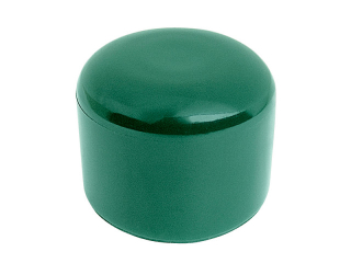 Víčko sloupku 48mm PVC zelené