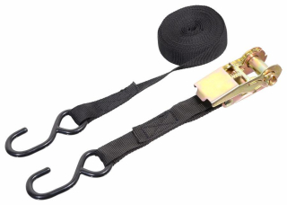 Popruh s ráčnou a háky 5m COMPASS 02232