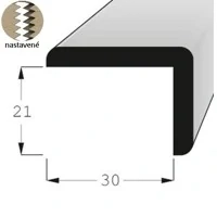 Lišta R 3021 SM /240 nast.