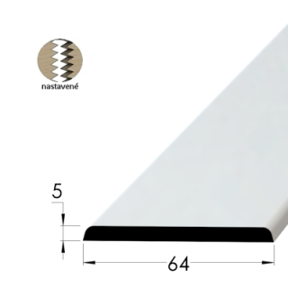 Lišta K 6405 SM/240 nastavovaná krycí