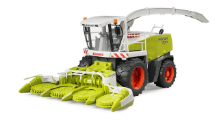 BRUDER 2131 Zelený KOMBAJN CLAAS JAGUAR 900 na kukuřici BR 2131