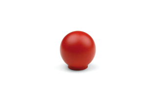 Knopka Bala světle červený + šroubek TULIP 09489