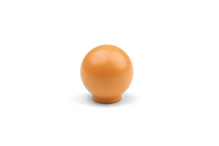 Knopka Bala buk oranžový + šroubek TULIP 158702