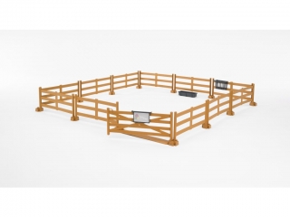 BRUDER 62604 Ohrada na zvířata - hnědá BR 62604