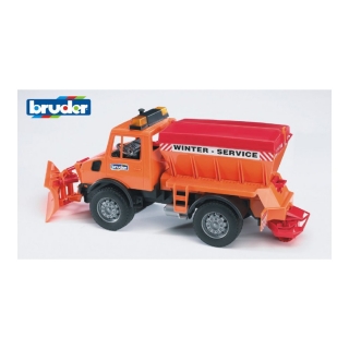 BRUDER 2572 Sypač MB Unimog zimní údržba