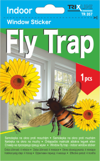 Samolepka na okno Fly Trap 1ks TRIXLINE TR 357
