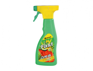 Insekticid FAST K rozprašovač 250ml k hubení mšic, housenek, brouků, ploštic