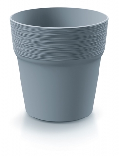 Květináč FURU světle šedý 12cm Prosperplast DFA120-443U