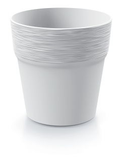 Květináč FURU bílý 17,5cm Prosperplast DFA175-S449