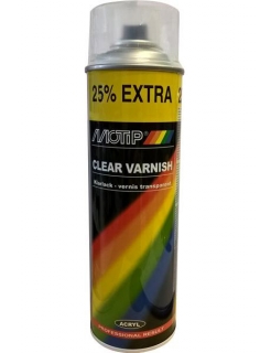 MOTIP sprej bezbarvý akrylový lak 500ml LESK
