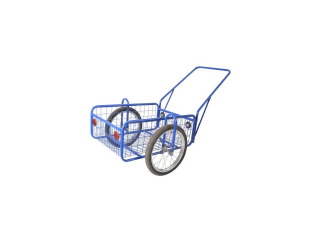 Vozík PEGAS komaxit 450x640x280mm kola 16" nosnost100kg 485081