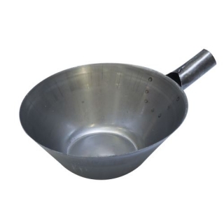 Naběračka s tulejí ocelová 210mm TOPTRADE 105163