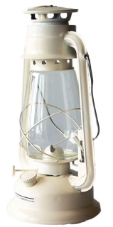 Lampa petrolejová 30cm bílá