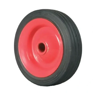 Kolo k rudlíku 100/12 mm plné, kovový disk, kluzný náboj