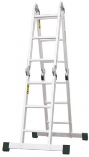 Kloubový žebřík 4x4 118/443cm PROTECO 10.66-4-04