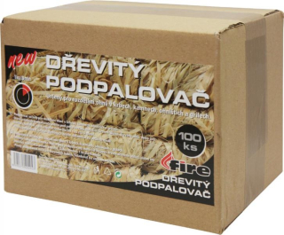 Podpalovač z dřevité vlny 36 mm - 100 ks Economy