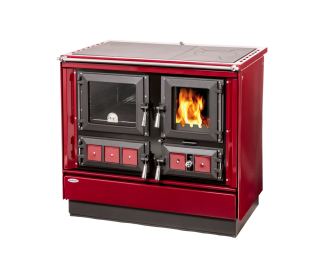 KVS Moravia VSP 9112.4482 Klaudie bordó levý, chromované doplňky, ocel broušená plotna