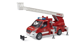 BRUDER 2673 MB Sprinter hasič žebřík se světelným a zvukovým modulem