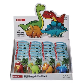 Svítilna LED Dinosauři/ZVUK P4711