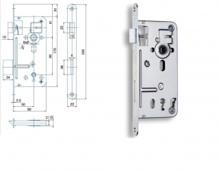 Zámek OK 90/80 P-L Hobes 536A 040104