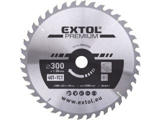 Kotouč 300x3,0x30mm pilový s SK plátky 40T EXTOL PREMIUM 8803246